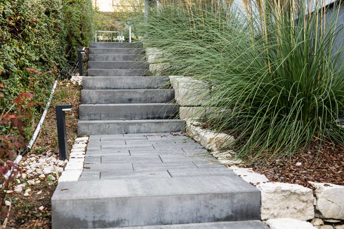 Klingels Landschaftsbau Gartentreppe